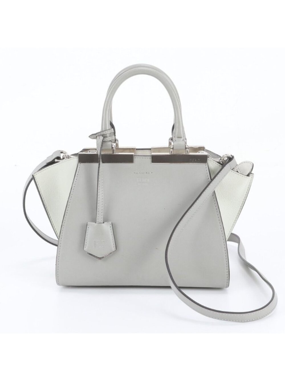 Fendi Petit Leather 2-Way Shoulder Bag Crossbody
